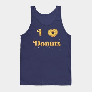 I Love Donuts - Donut Lovers Shirt Tank Top